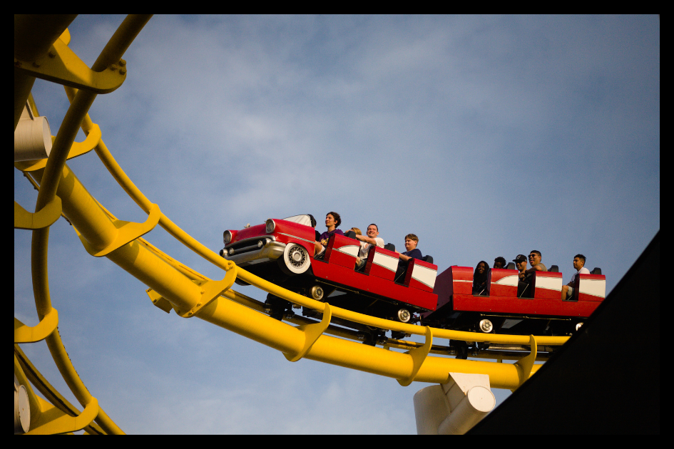 person reviewing income reports for tax strategy with inconsistent income